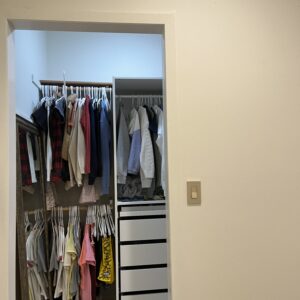 Missing closet door (Before)