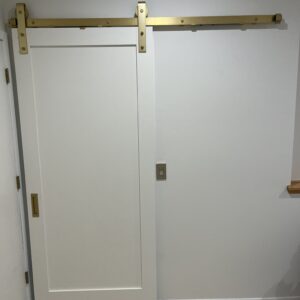 Barn door to cover closet opening (After)