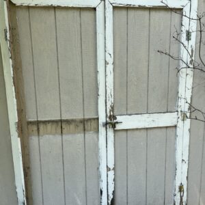 Shed doors in need of replacement